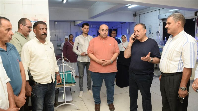 جولة تفقدية لمحافظ