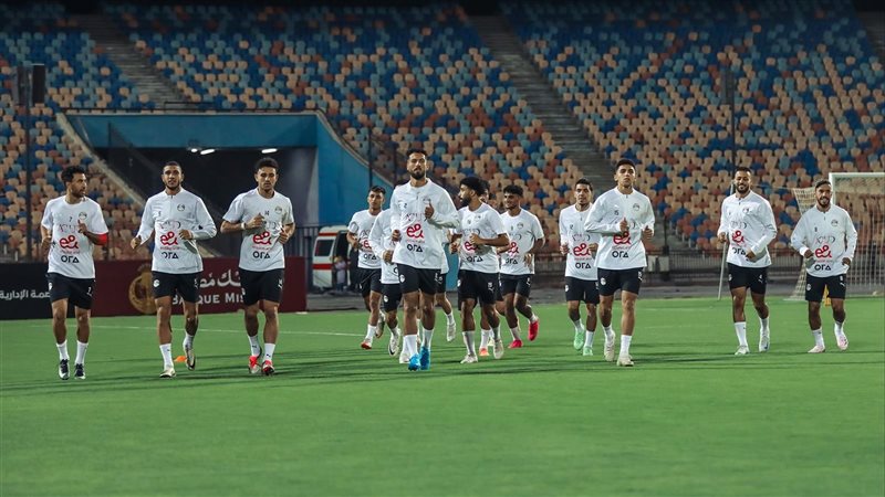 منتخب مصر يستعد لموريتانيا،