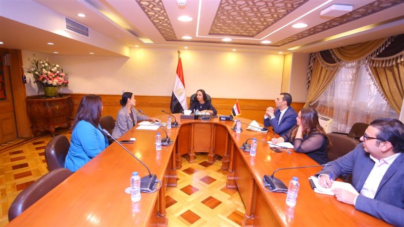مايا مرسي وزيرة التضامن