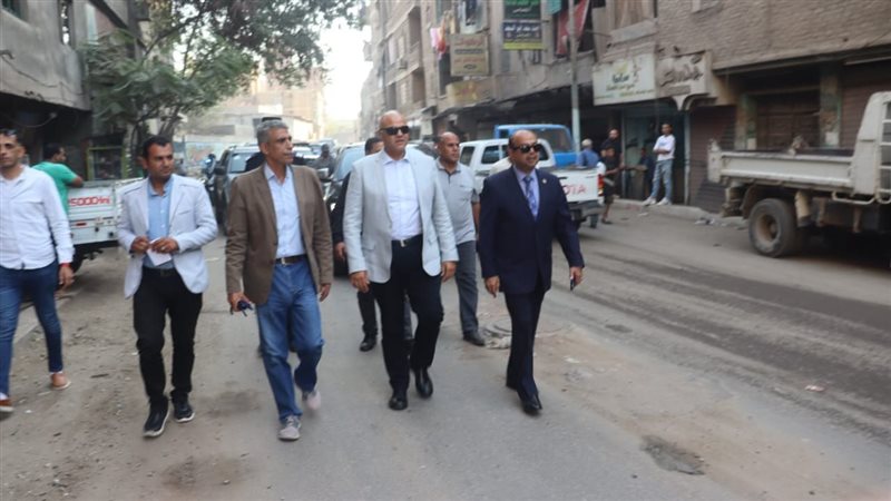 محافظ القليوبية خلال