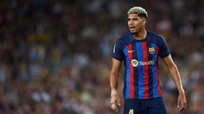 موعد عودة رونالد أراوخو لاعب برشلونة للملاعب