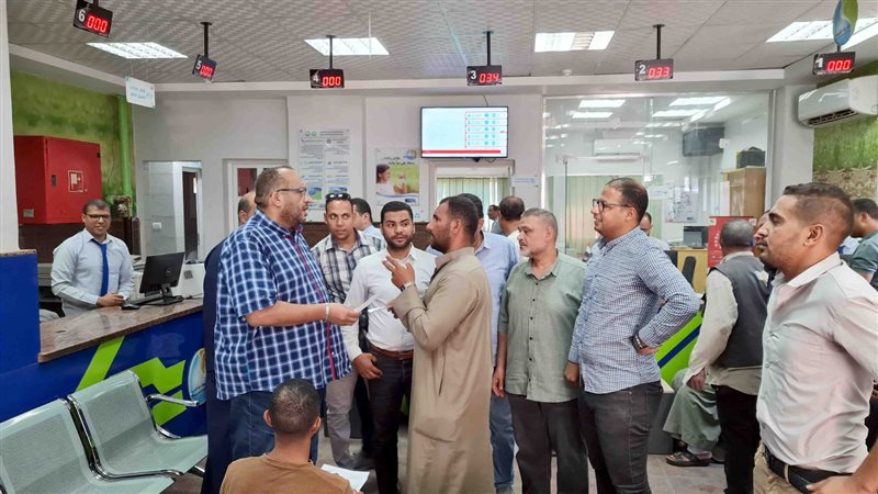 جولة رئيس شركة مياة