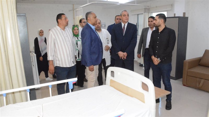 محافظ الغربية يتفقد