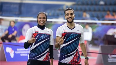 تأهل 13 مصريًا لربع نهائي بطولة مصر الدولية للريشة الطائرة (صور) 