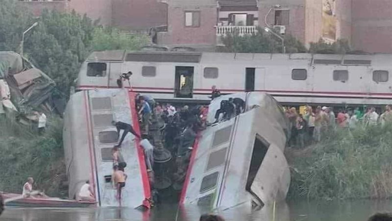 حادث قطاري المنيا،