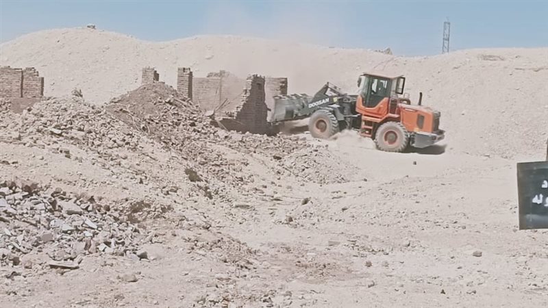 إزالة 17 حالة تعدٍ