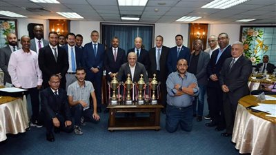 مصر للطيران تكرم أبطالها الرياضيين الفائزين في بطولة الجمهورية للشركات