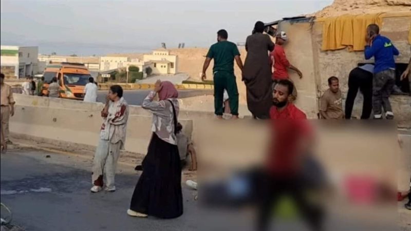 حادث انقلاب اتوبيس