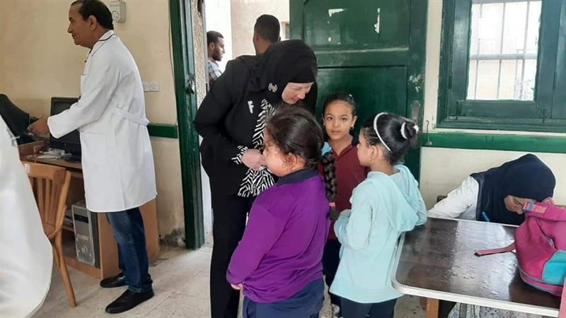 جامعة بنها تنظم قافلة