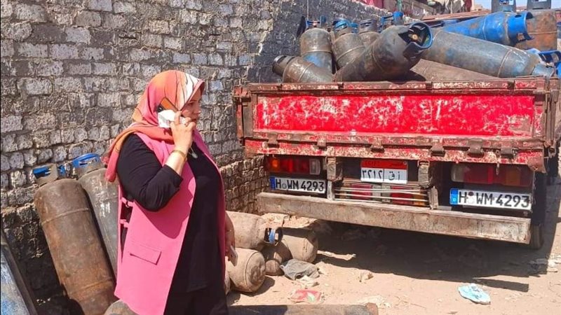 ضبط أسطوانات بوتاجاز