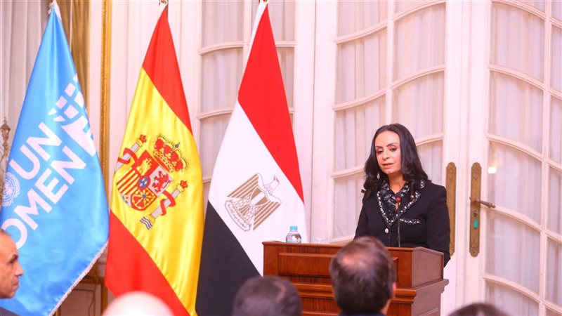 مايا مرسي وزيرة التضامن