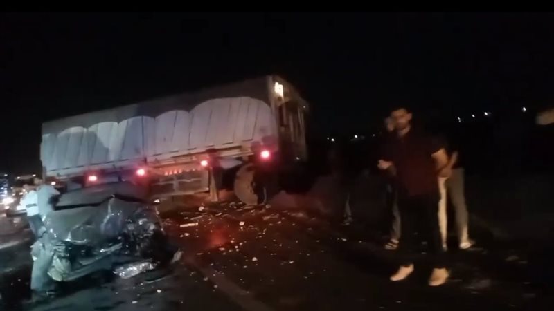 انقلاب سيارة واصابة