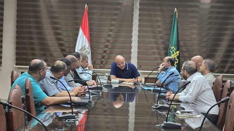 محافظ القليوبية خلال