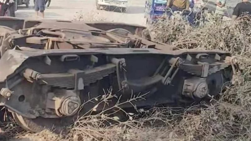 تفاصيل حادث قطار
