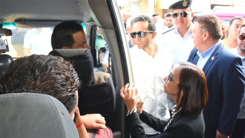 محافظ البحيرة تتفقد