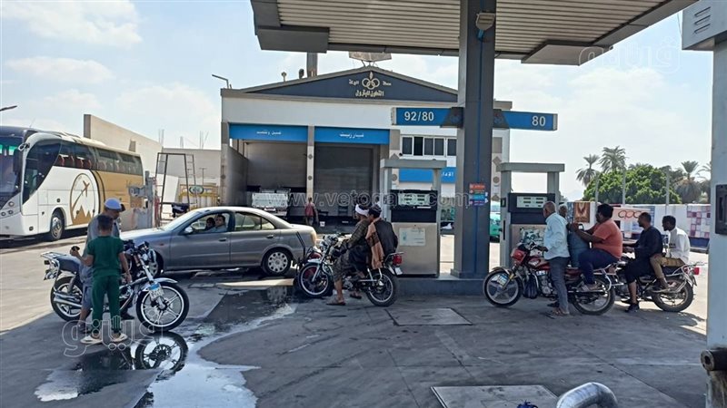 محطة وقود بالأقصر