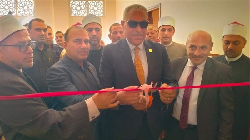 افتتاح مسجد عزبة