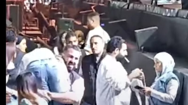 حفل تامر حسني، فيتو