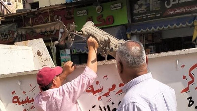تكثيف حملات رفع الاشغالات