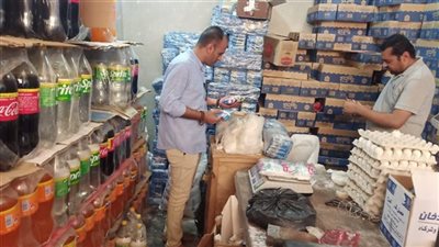 ضبط 10أطنان ملح وأعلاف و6400 كيس مقرمشات مجهولة المصدر فى الشرقية