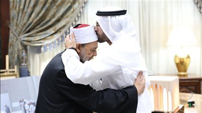 شيخ الأزهر يستقبل محمد خليفة المبارك رئيس دائرة الثقافة والسياحة بأبو ظبي 