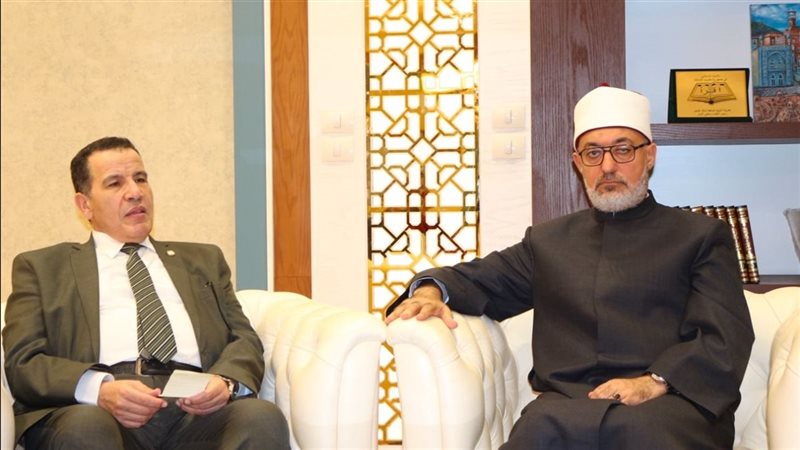 مفتي الجمهورية يستقبل