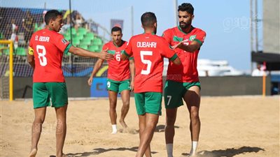 أمم إفريقيا للكرة الشاطئية، منتخب مصر يهزم المغرب 3-2 (صور)
