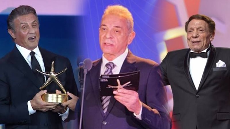 عادل امام وسيلفستر