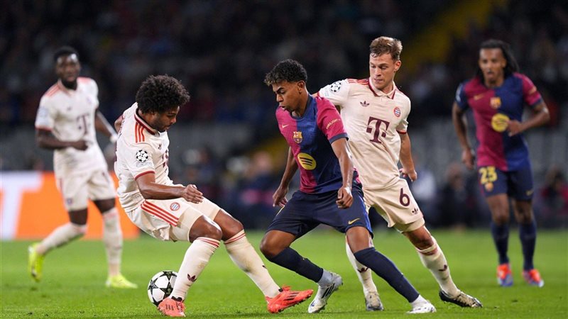 برشلونة وبايرن ميونخ،