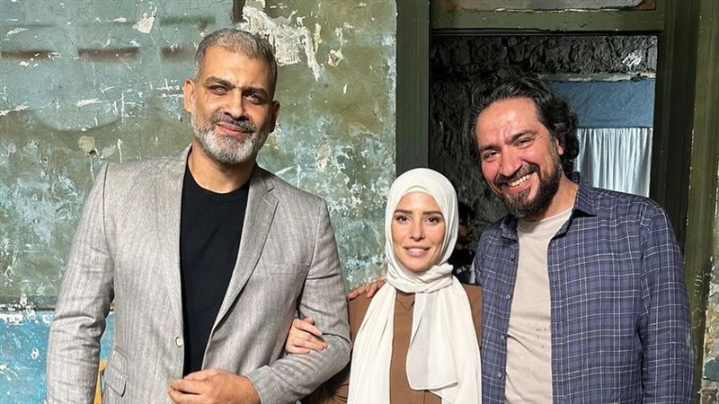 إيمان العاصي مع أبطال