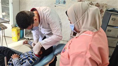 الكشف على 1568 مواطنا خلال قافلة طبية مجانية بقرية شرنوب بالبحيرة (صور)