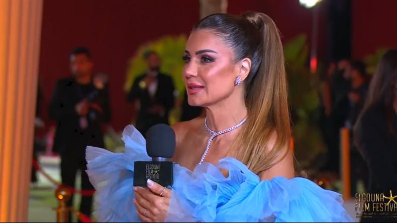 الفنانة نجلاء بدر،