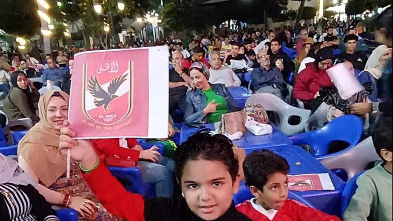 من داخل استاد المنصورة
