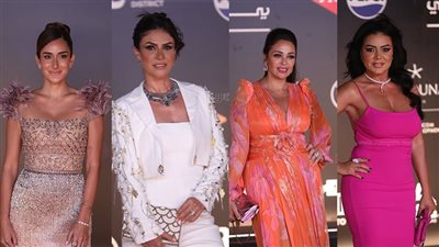 رانيا يوسف وأمينة خليل وروجينا يحضرون فيلم 