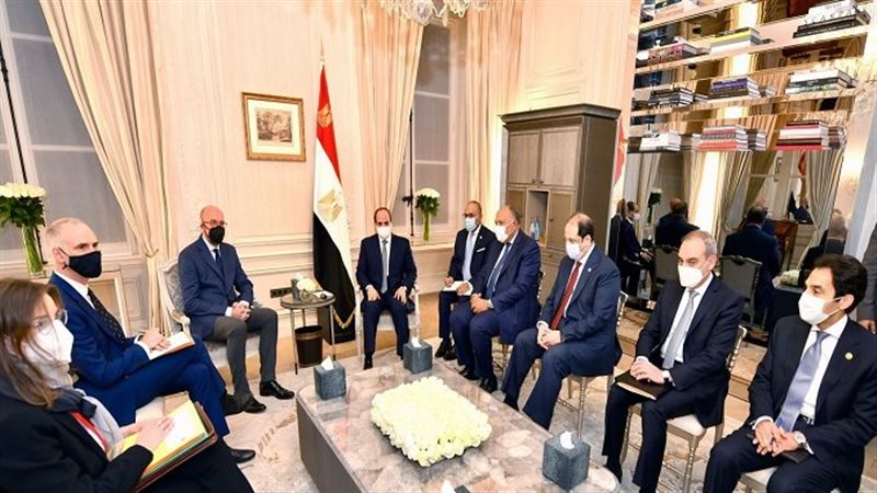 لقاء الرئيس السيسي
