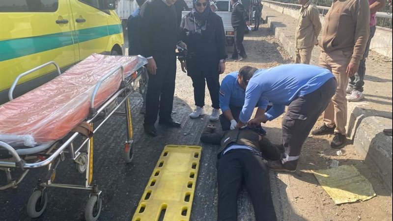 حادث تصادم بالقليوبية
