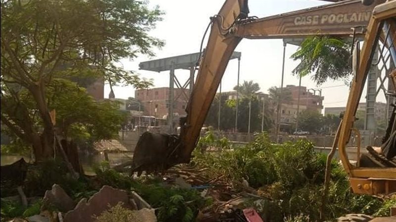 جانب من إزالة التعديات