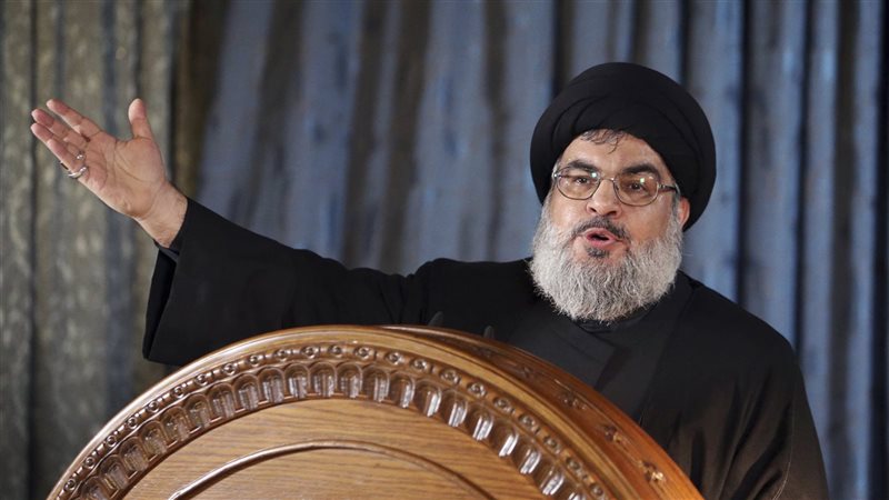حسن نصر الله، فيتو