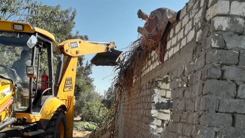 حملات ازالة في الدقهلية