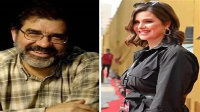 يسرا اللوزي تشيع جثمان والدها بالأبيض
