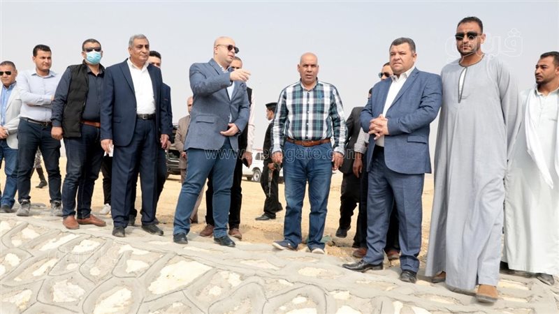 محافظ بني سويف يتفقد