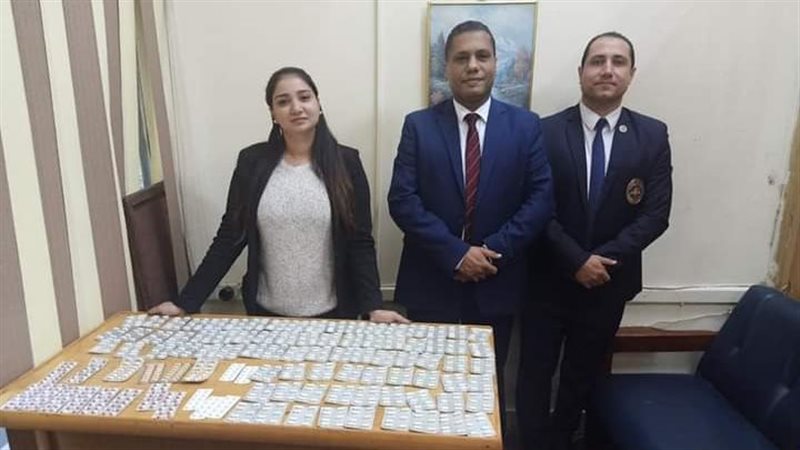 المضبوطات بحوزة رجال