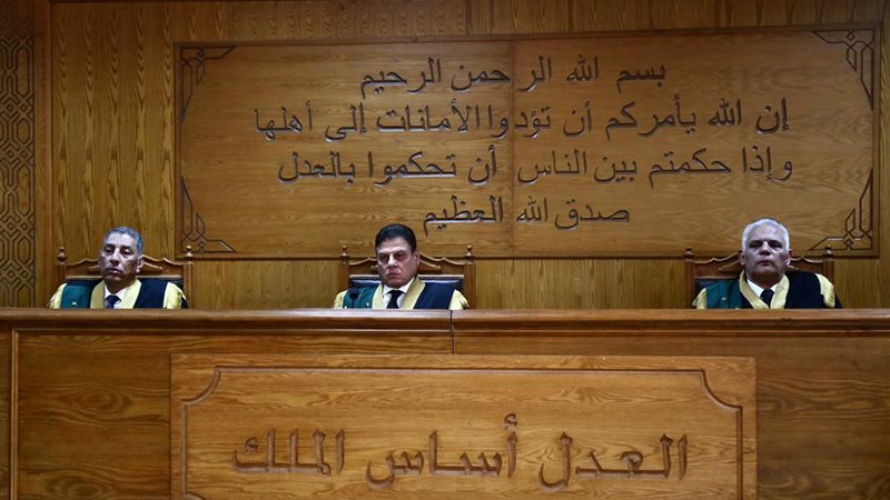 جلسة محاكمة محمود