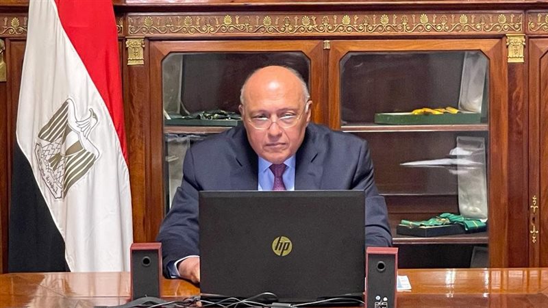 وزير الخارجية سامح