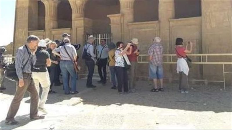 جانب من الوفود السياحية
