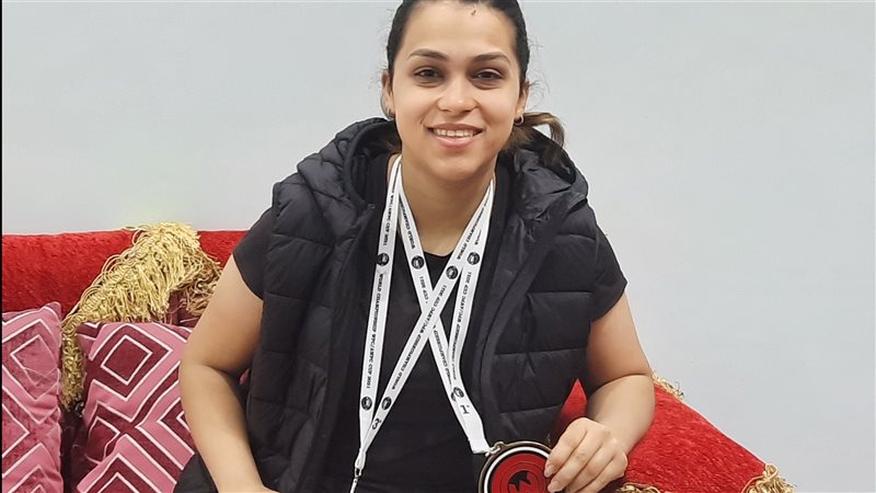 آية سويلم بطلة العالم