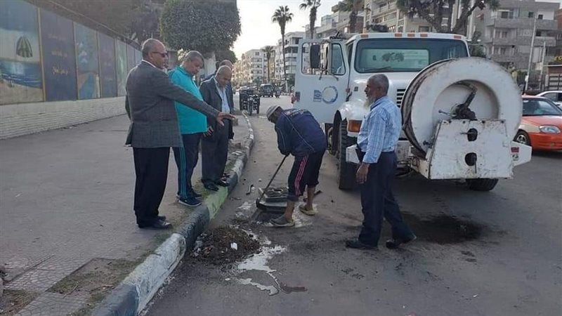 تسليك بالوعات الأمطار
