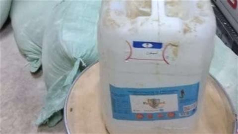جانب من المضبوطات