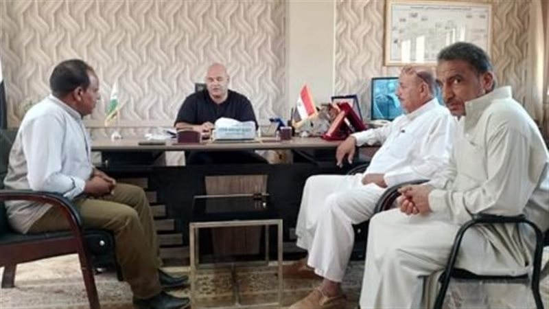 محافظ الجيزة يلتقى