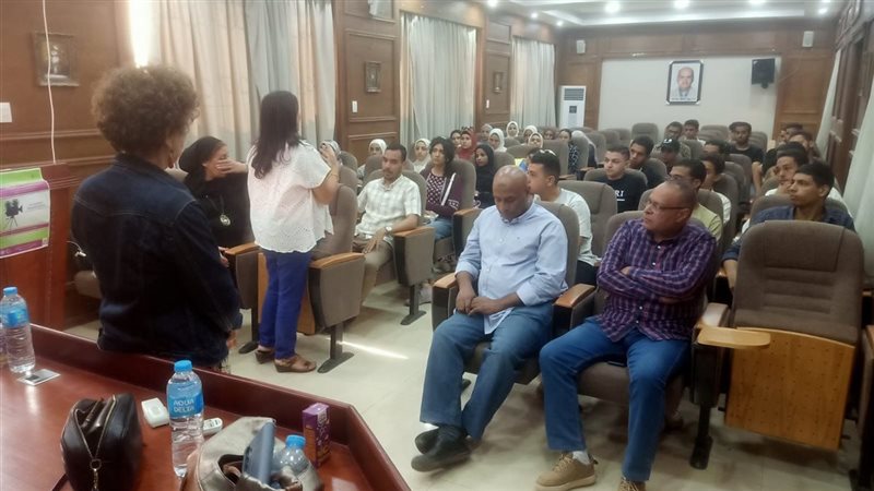 أثناء الورشة 